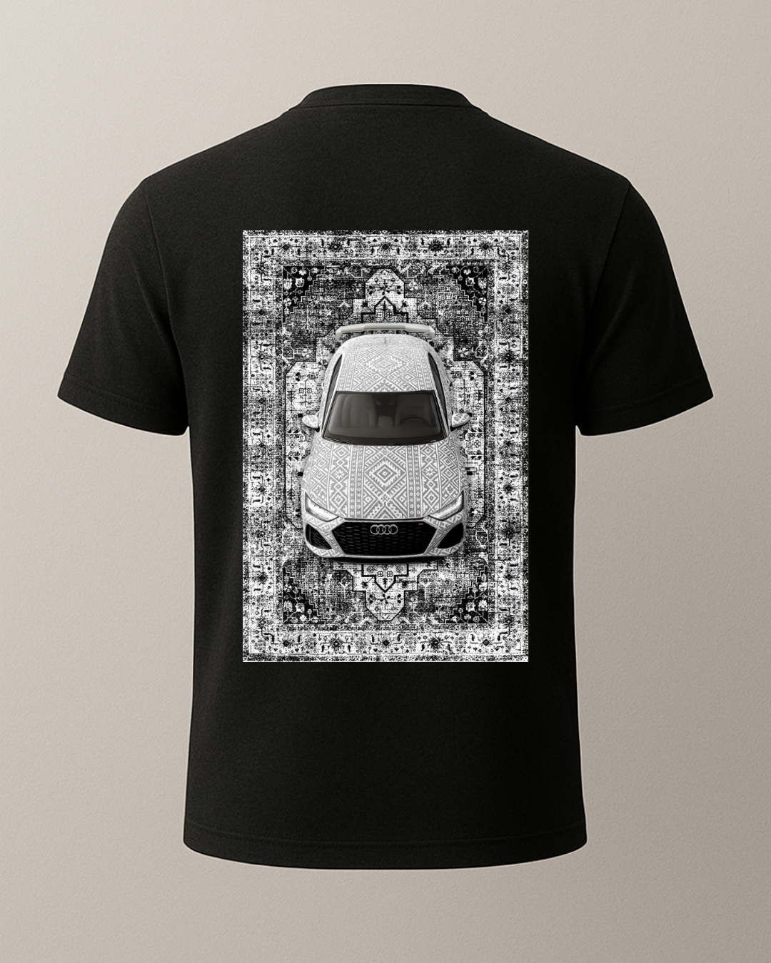 Etnik RS7 Baskılı T-Shirt