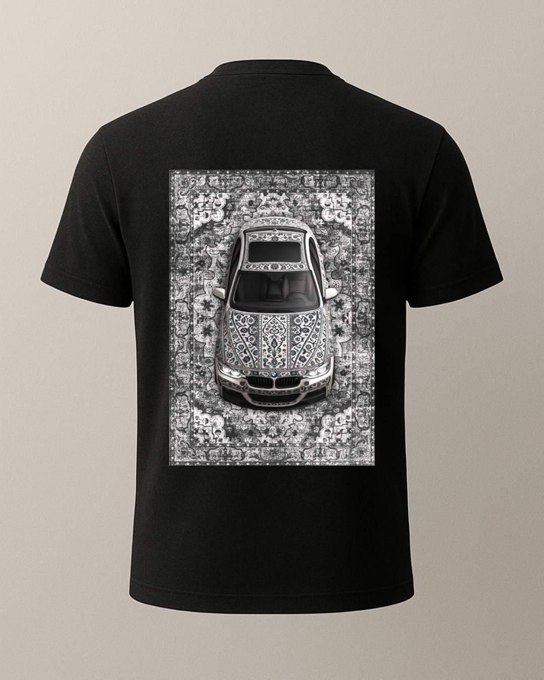 Etnik F30 White Baskılı T-Shirt