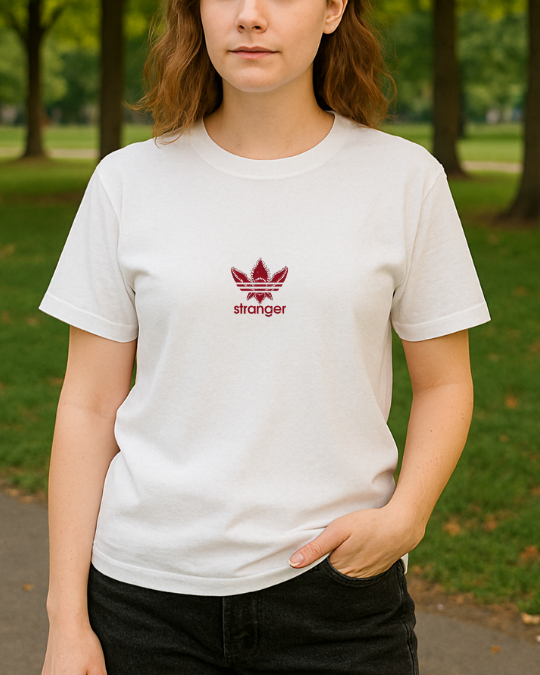Stranger Things Baskılı Tişört
