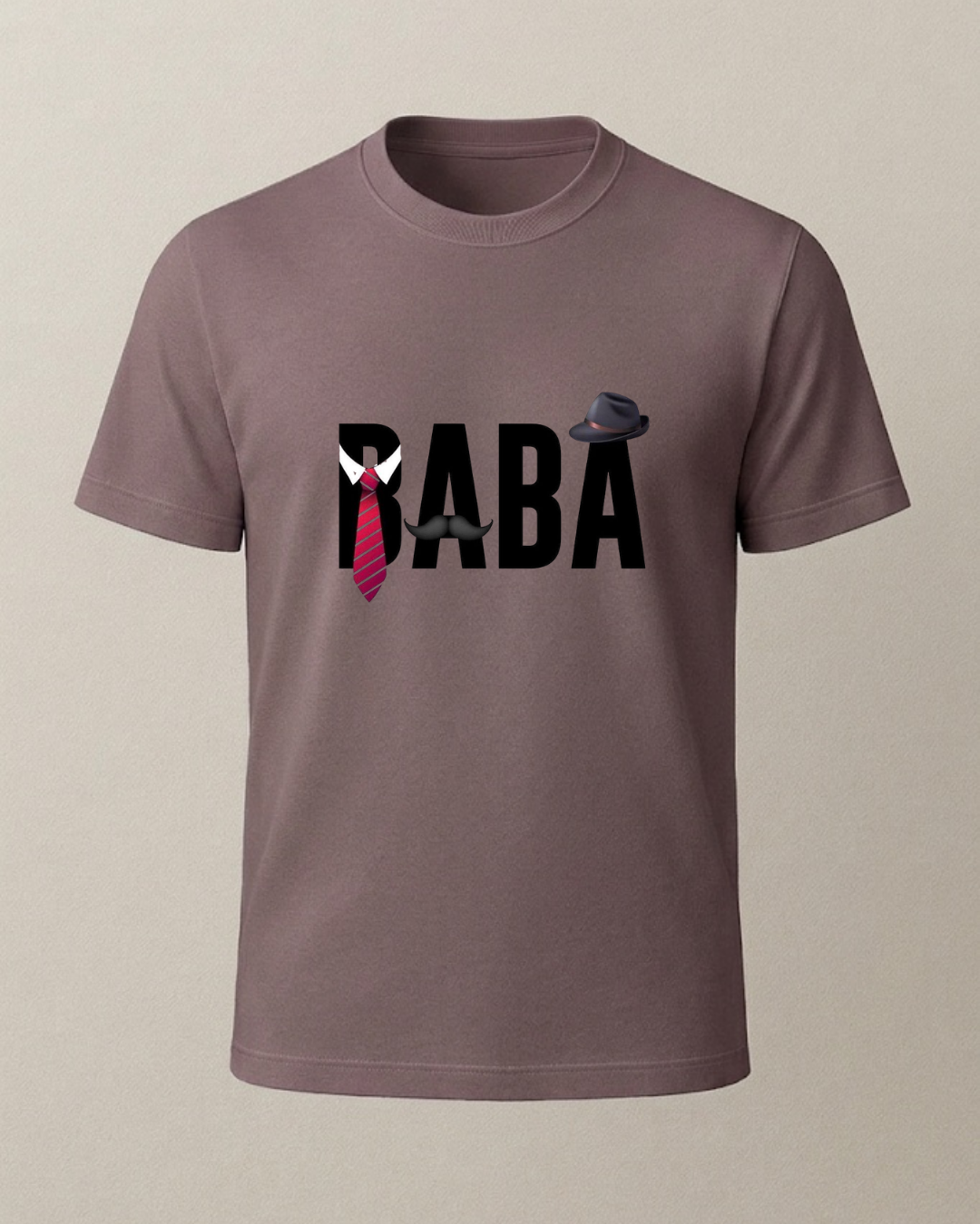 Baba Baskılı T-Shirt