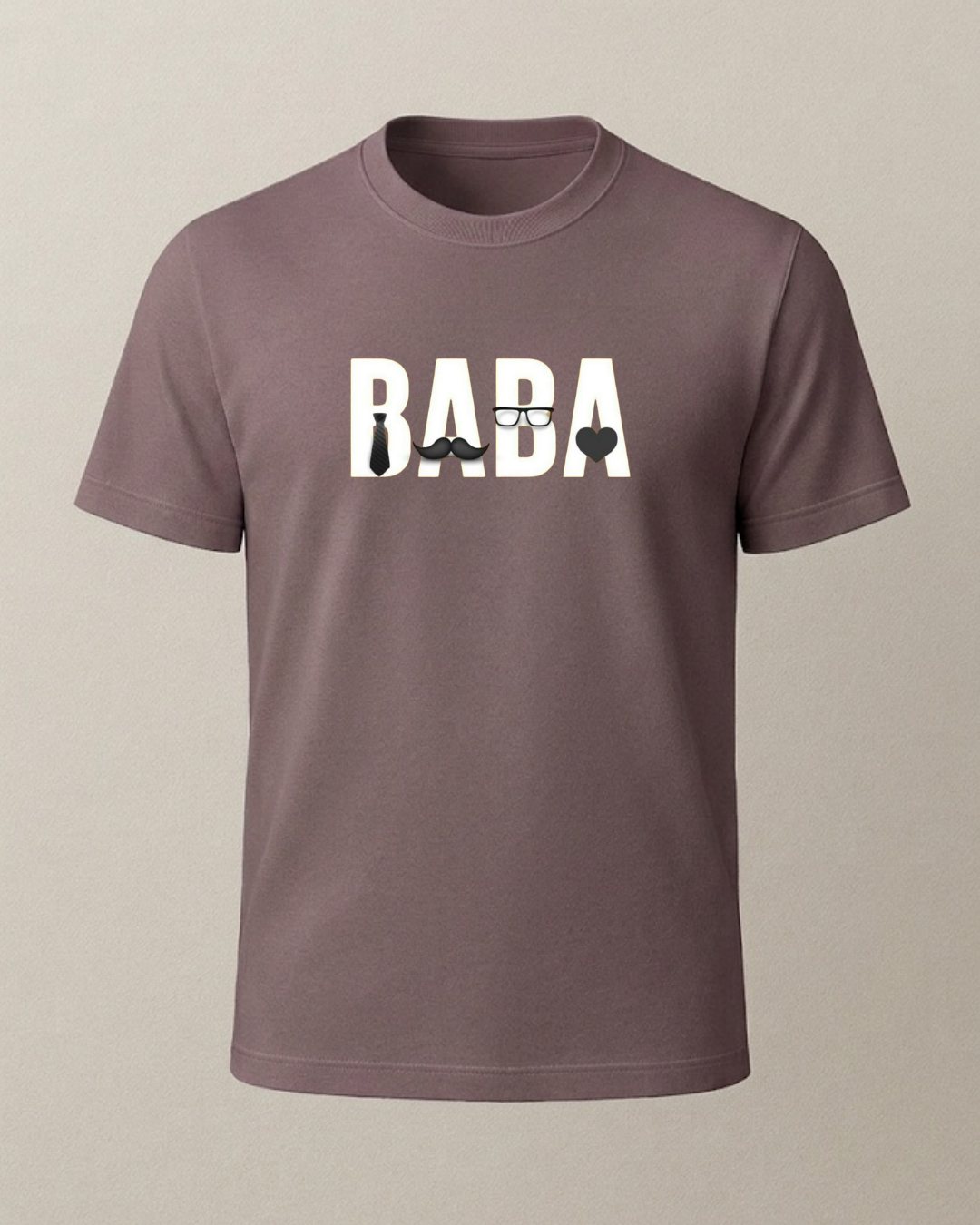 Baba Baskılı T-Shirt