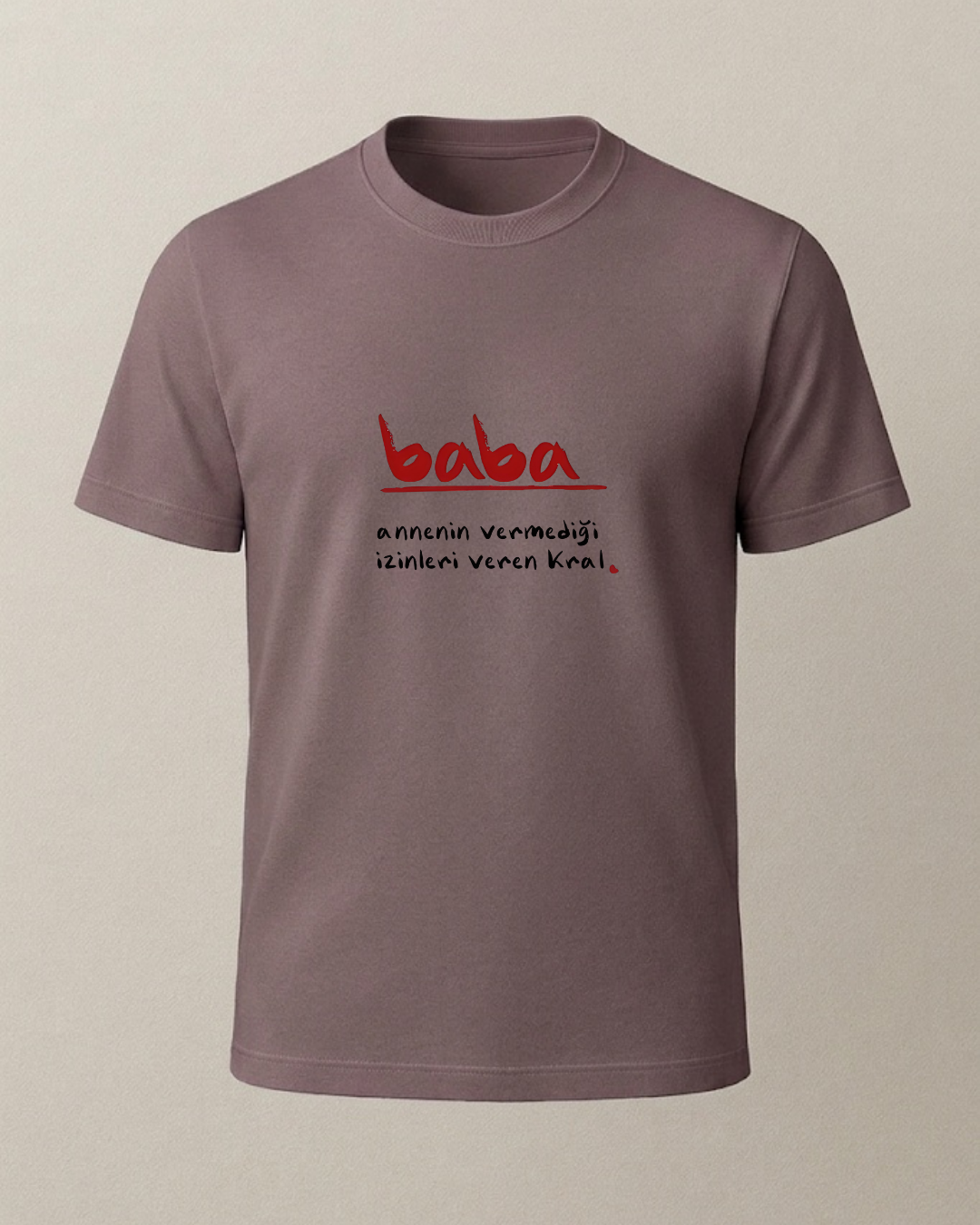 Baba. Baskılı T-Shirt
