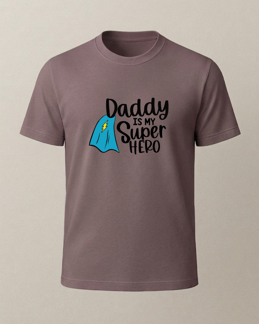 Dady SuperDad Baskılı T-Shirt