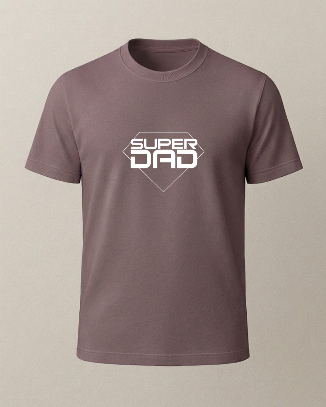 Super Dad Baskılı T-Shirt