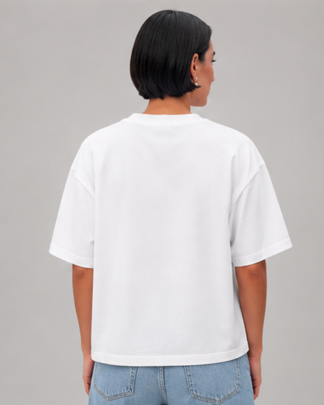 Küçük Prens Baskılı Oversize T-Shirt