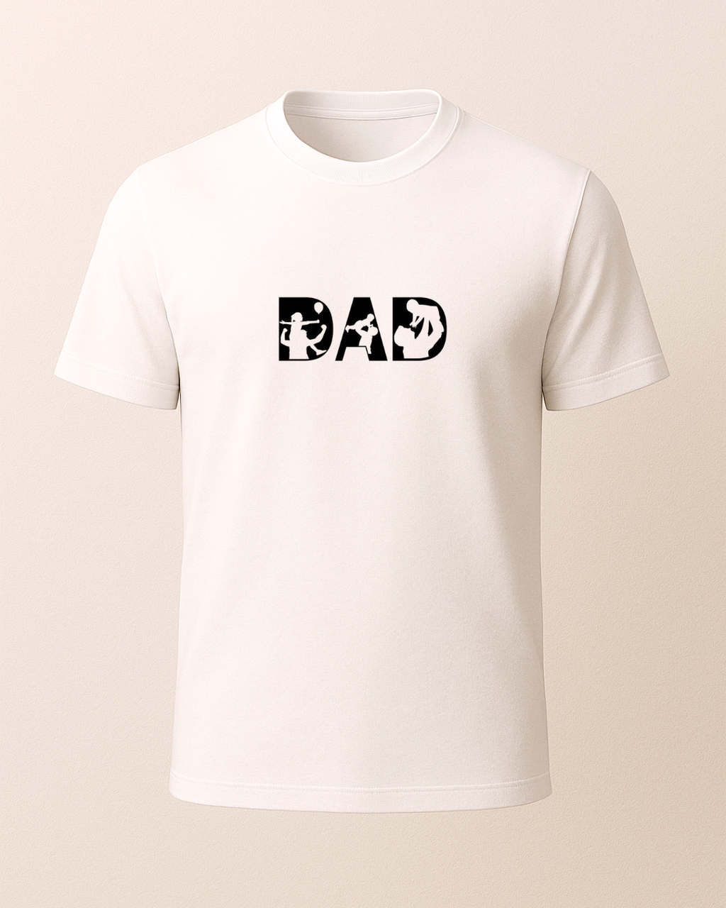 Dad Baskılı T-Shirt