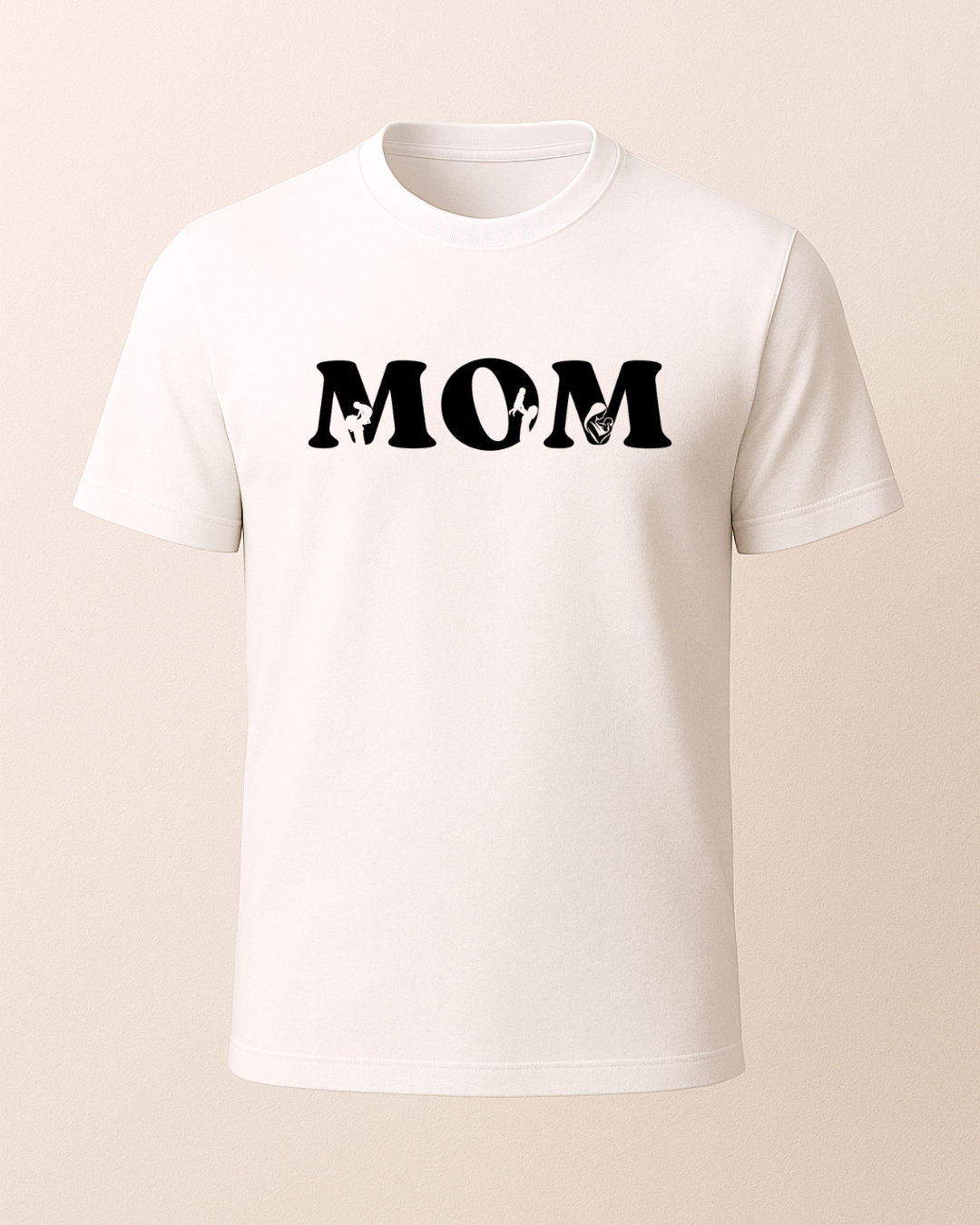 MOM Baskılı T-Shirt