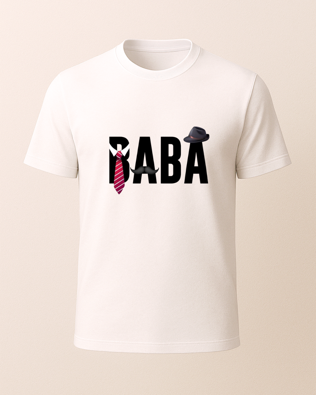 Baba Baskılı T-Shirt
