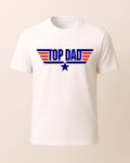Top Dad Baskılı T-Shirt