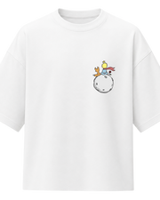 Küçük Prens Baskılı Oversize T-Shirt