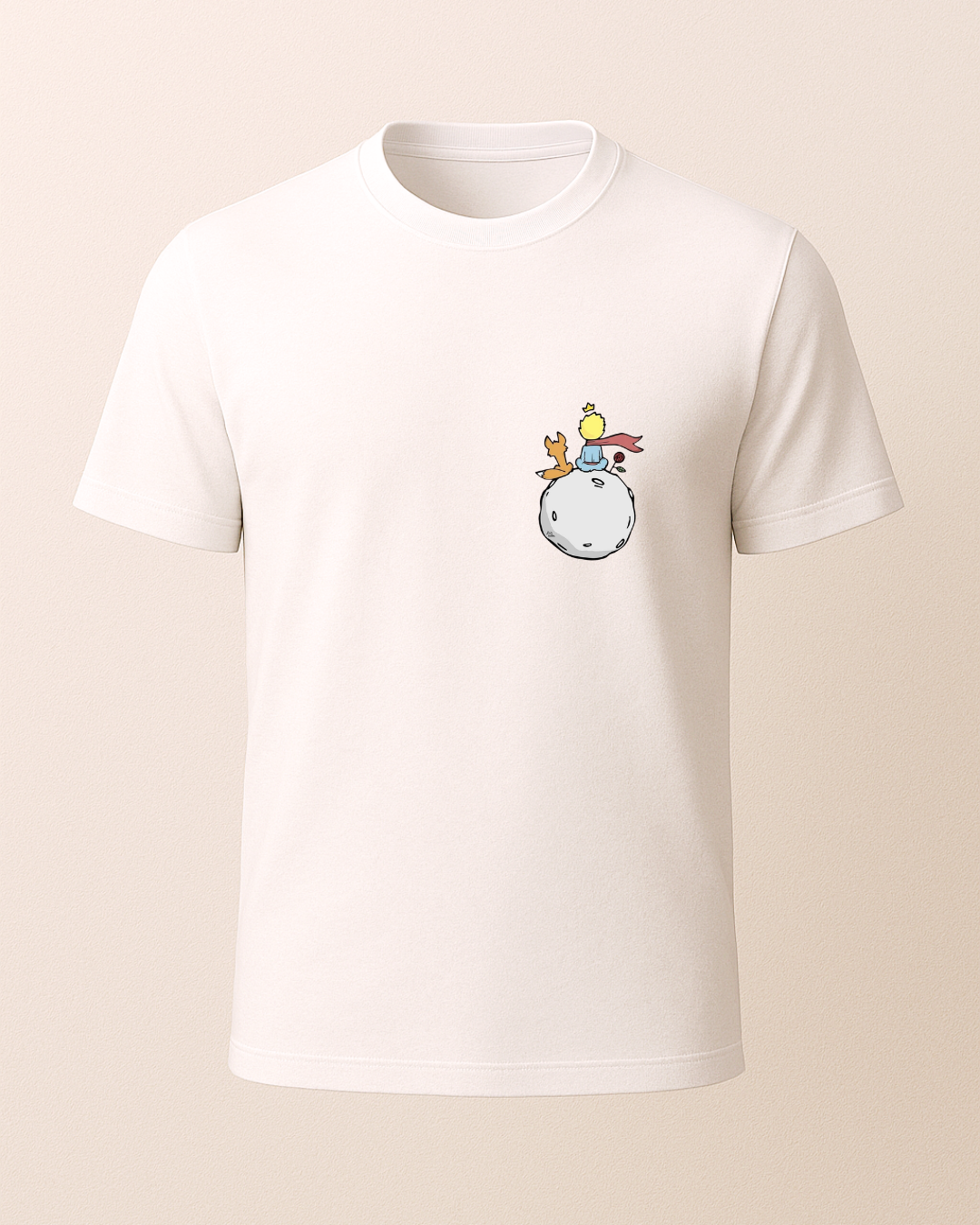Küçük Prens Baskılı T-Shirt