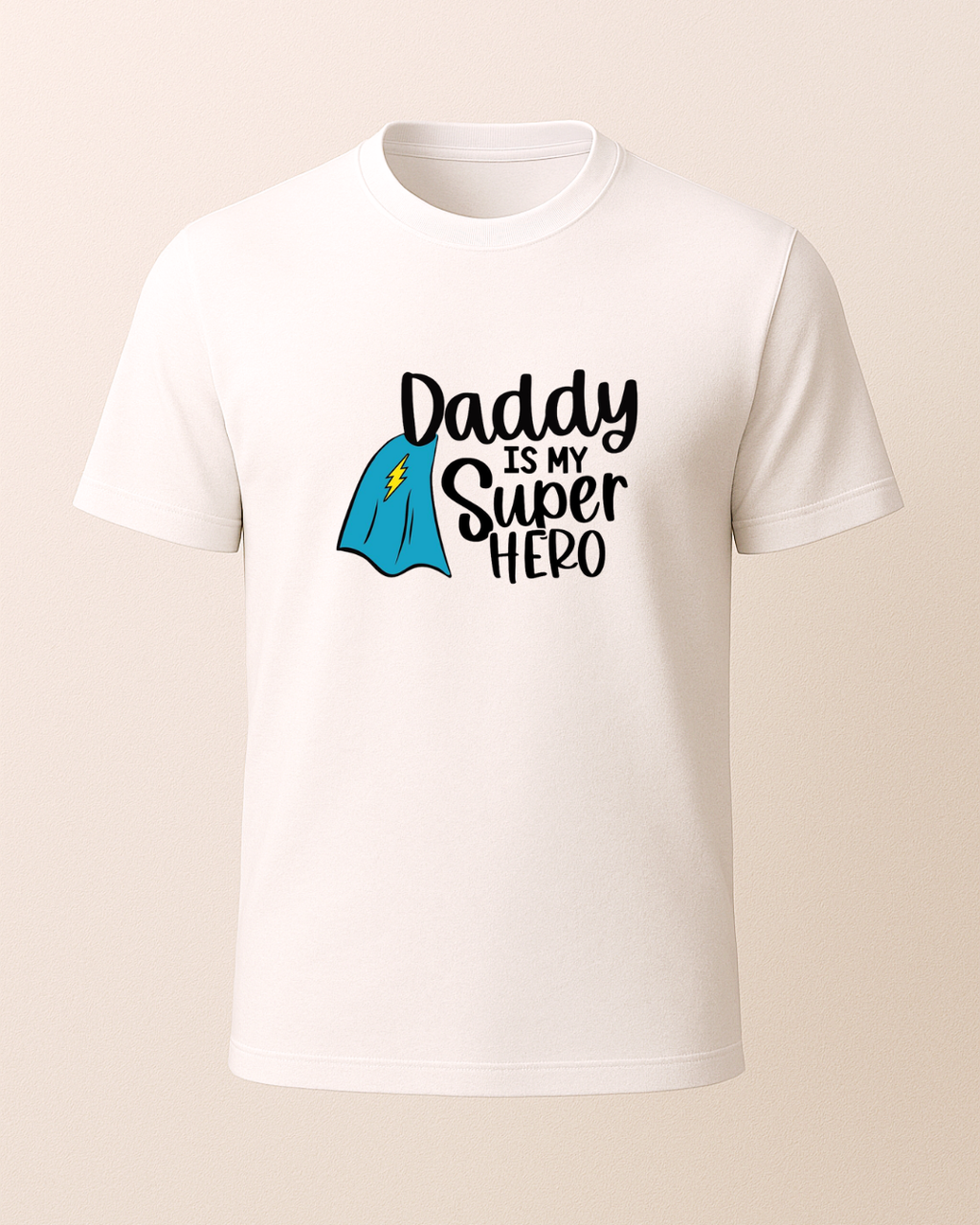 Dady SuperDad Baskılı T-Shirt