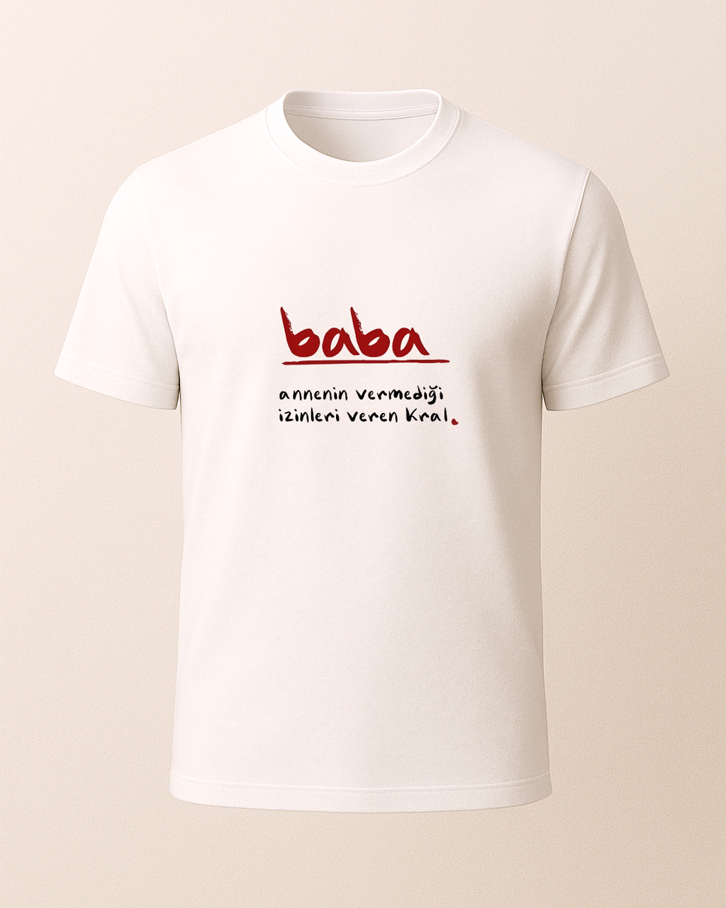 Baba. Baskılı T-Shirt