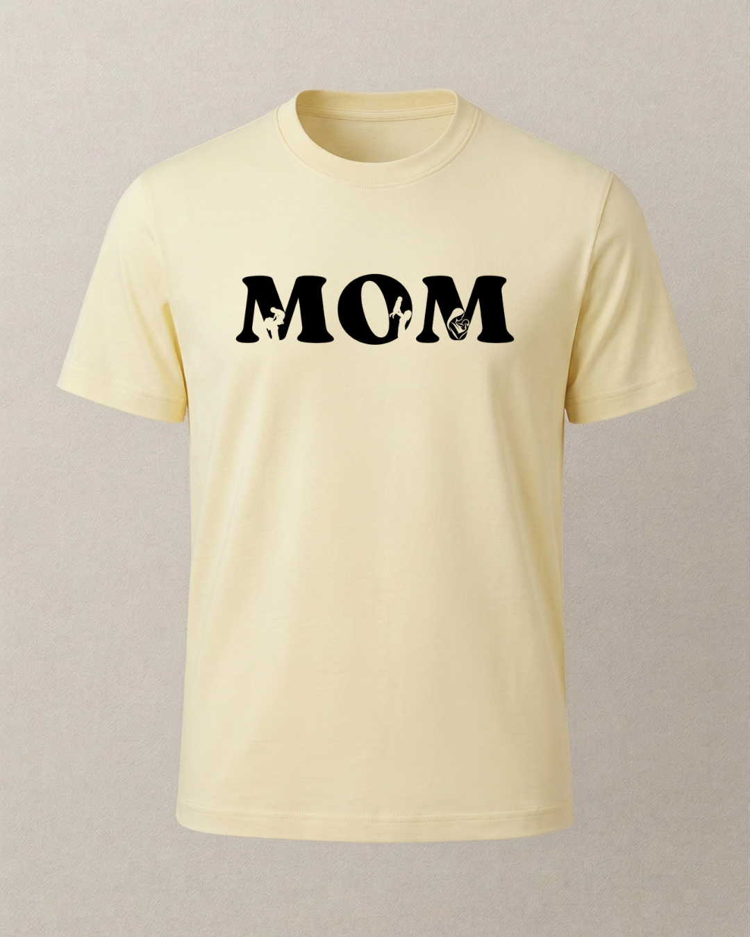 MOM Baskılı T-Shirt