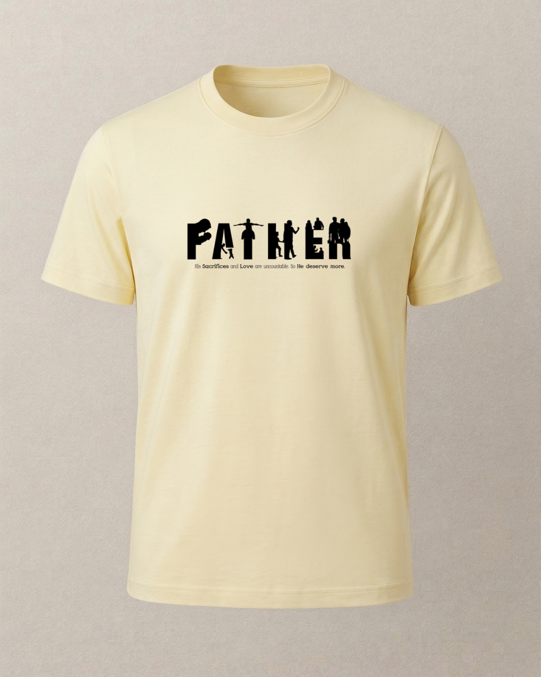 Father Baskılı T-Shirt