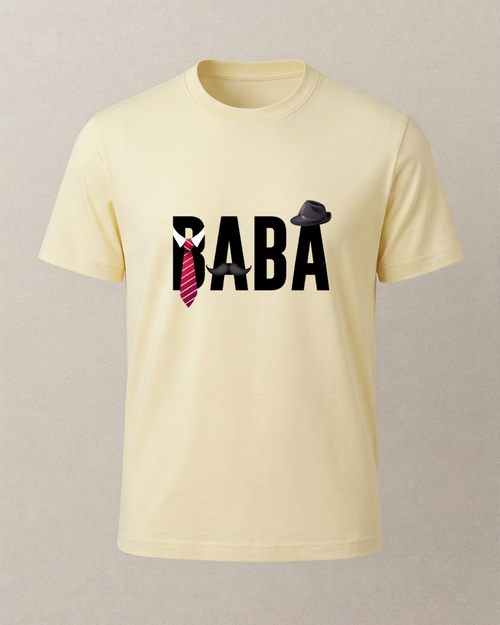 Baba Baskılı T-Shirt