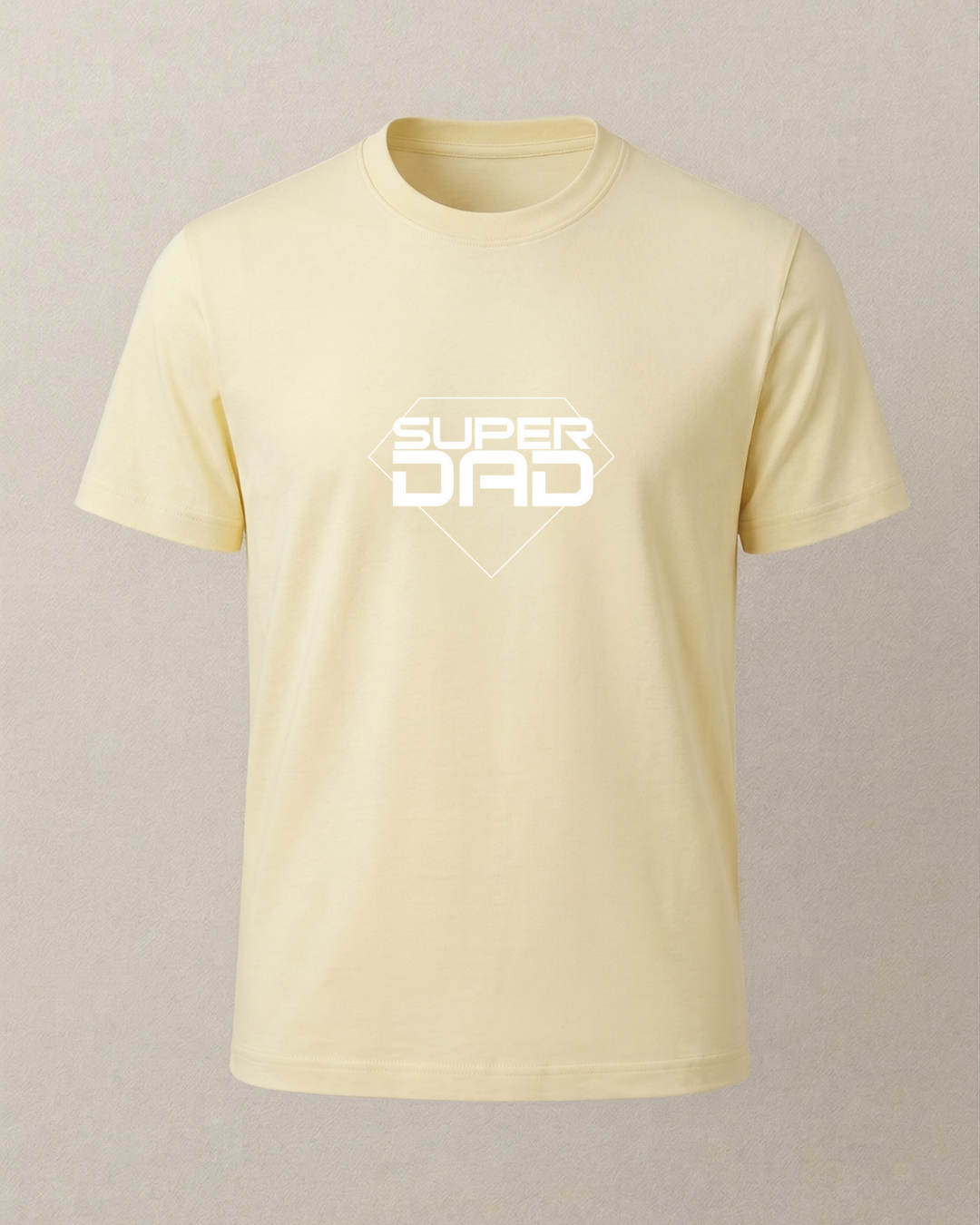 Super Dad Baskılı T-Shirt