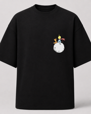 Küçük Prens Baskılı Oversize T-Shirt