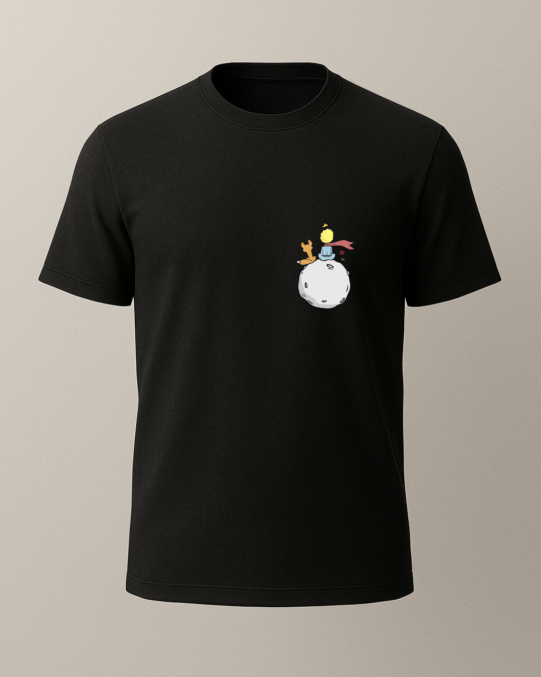 Küçük Prens Baskılı T-Shirt