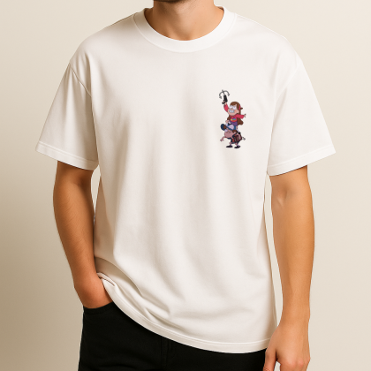Mabel ve Dipper Baskılı T-Shirt