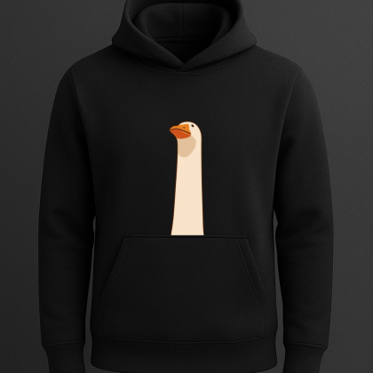 Ördek Baskılı Sweatshirt