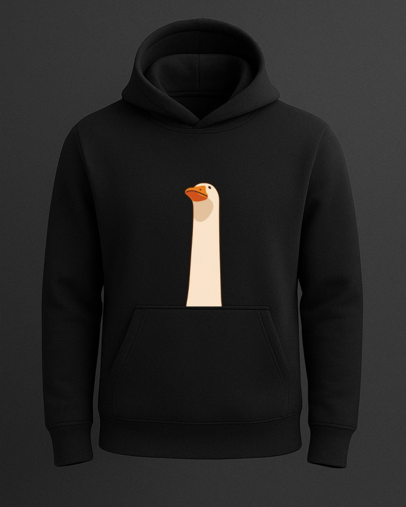 Ördek Baskılı Sweatshirt