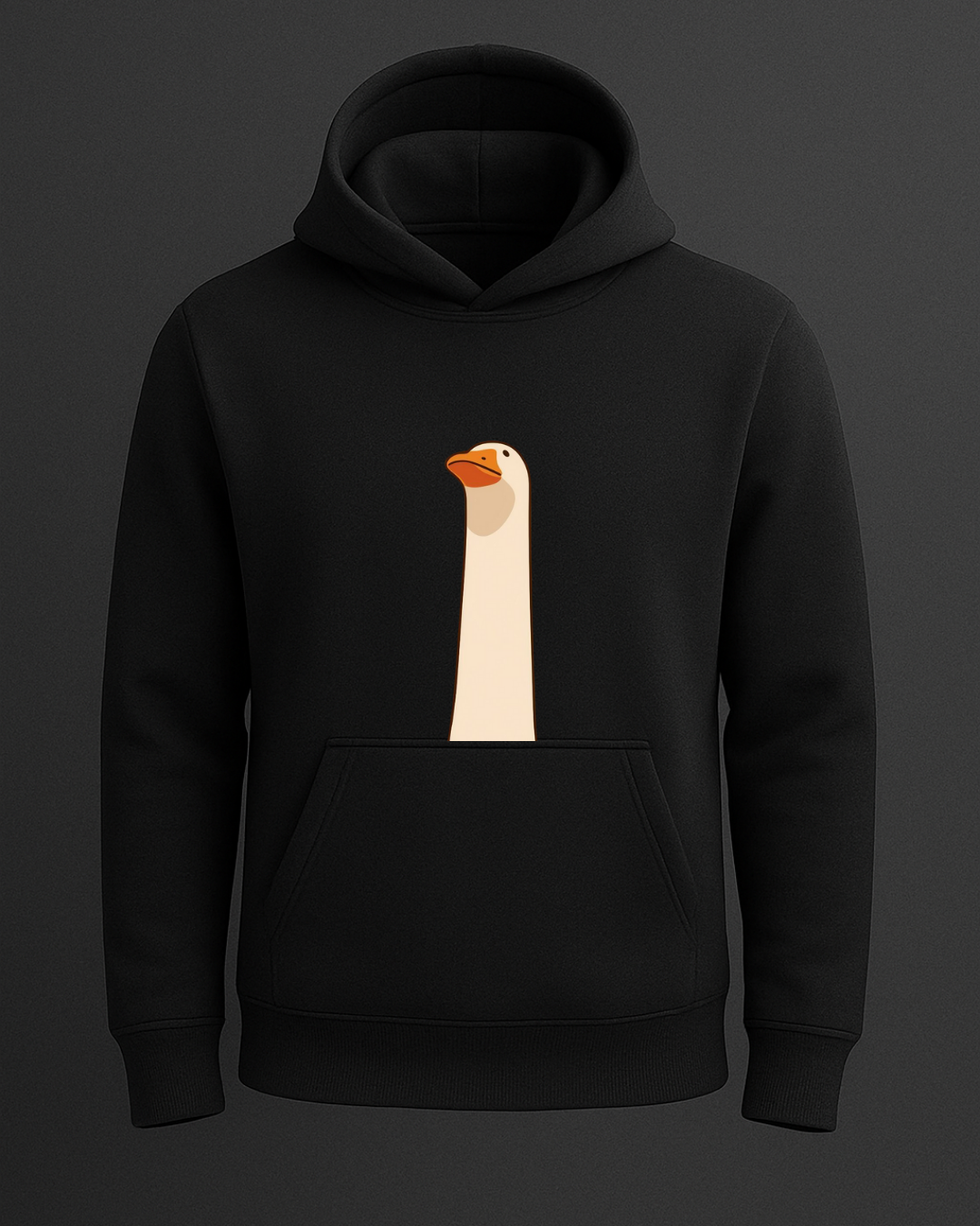 Ördek Baskılı Sweatshirt