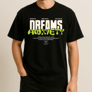 Dream Anxiety Baskılı T-Shirt