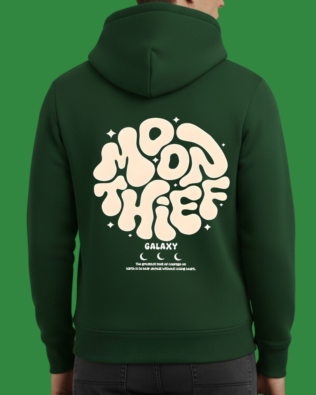 Moon Thief Baskılı Sweatshirt - Görsel 4
