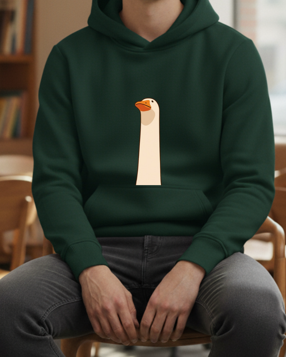 Ördek Baskılı Sweatshirt - Görsel 9