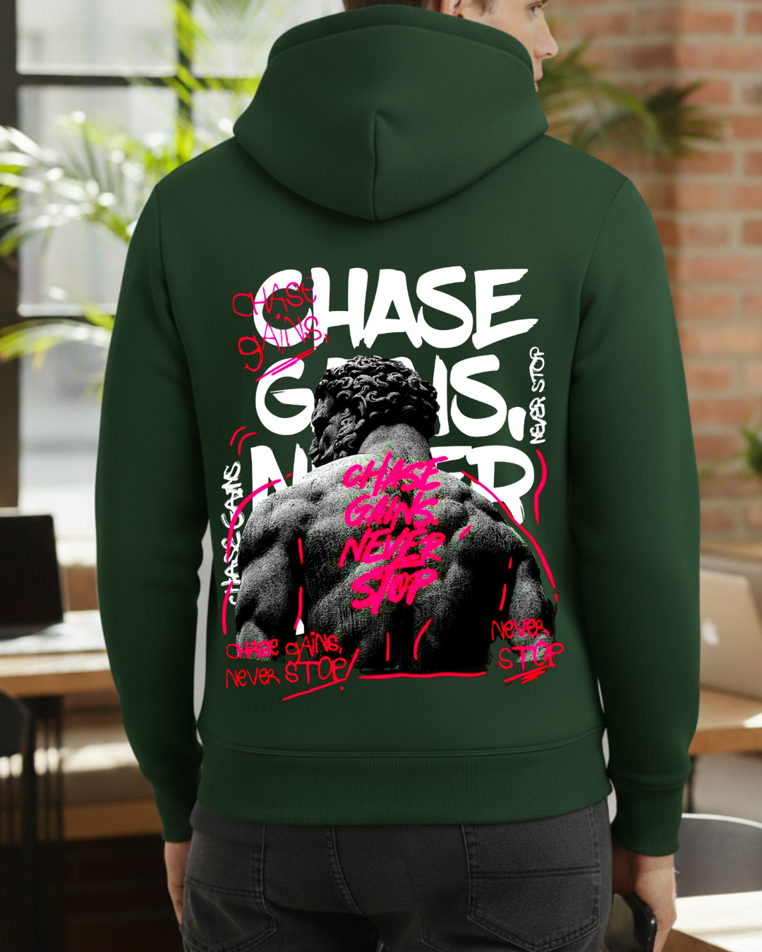 Chase Baskılı Sweatshirt - Görsel 14