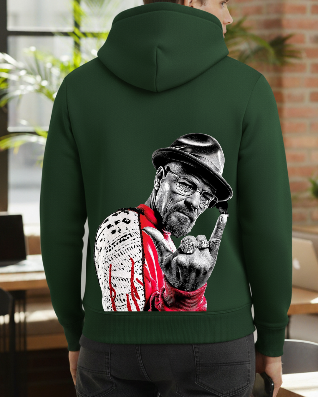 Heisenberg Baskılı Sweatshirt - Görsel 3