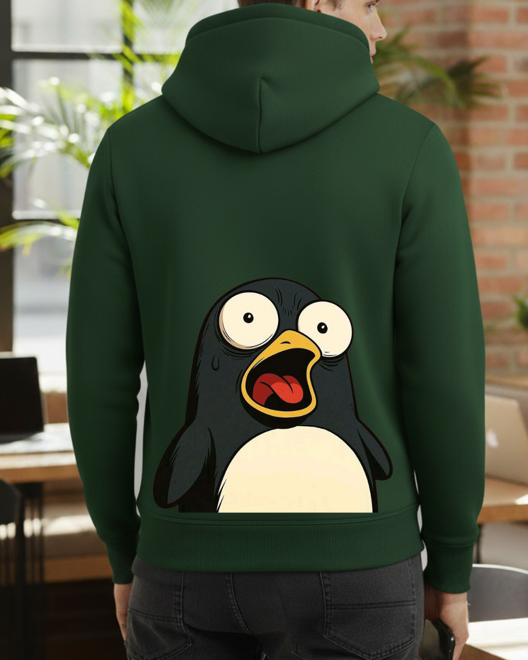 Pengüü Baskılı Sweatshirt - Görsel 13