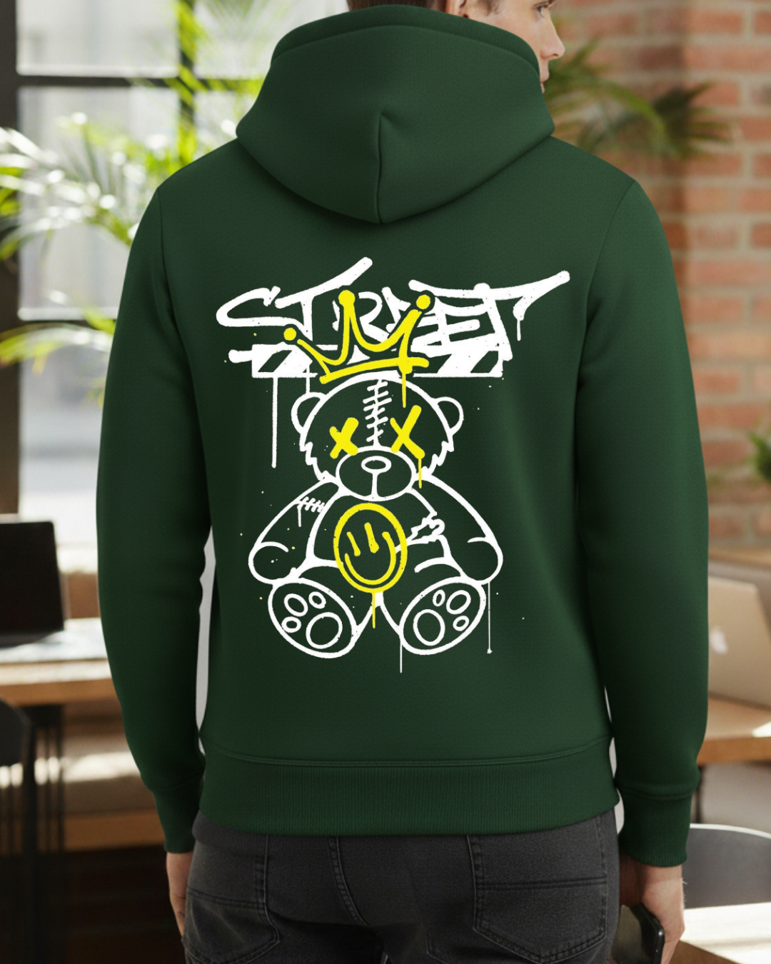 Street Baskılı Sweatshirt - Görsel 25