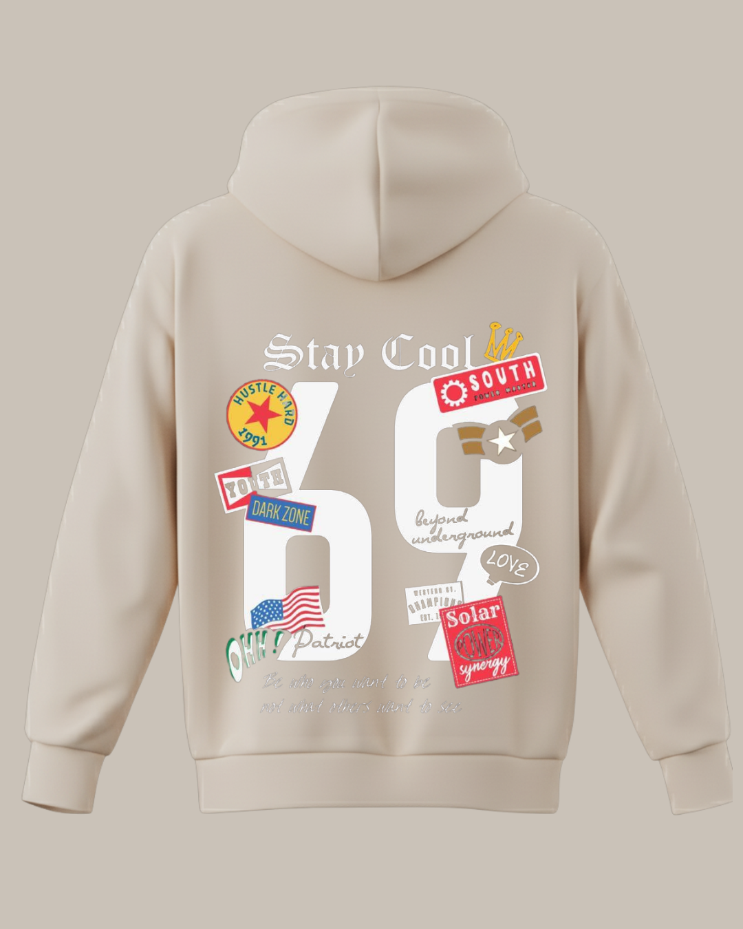 Stay Cool 69 Baskılı Sweatshirt - Görsel 8