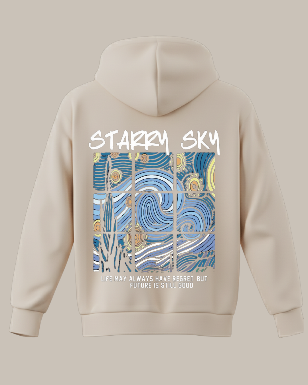 Starry Sky Baskılı Sweatshirt - Görsel 21