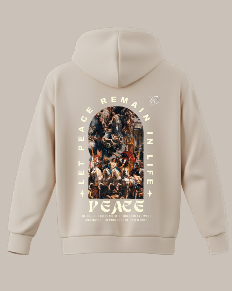 Peace Baskılı Sweatshirt - Görsel 24