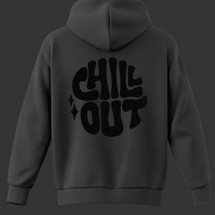 Chill Out Baskılı Sweatshirt