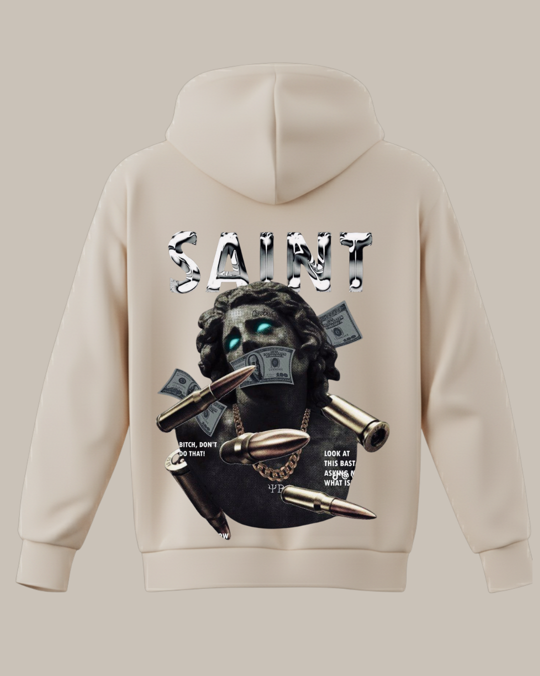 Saint Baskılı Sweatshirt - Görsel 18