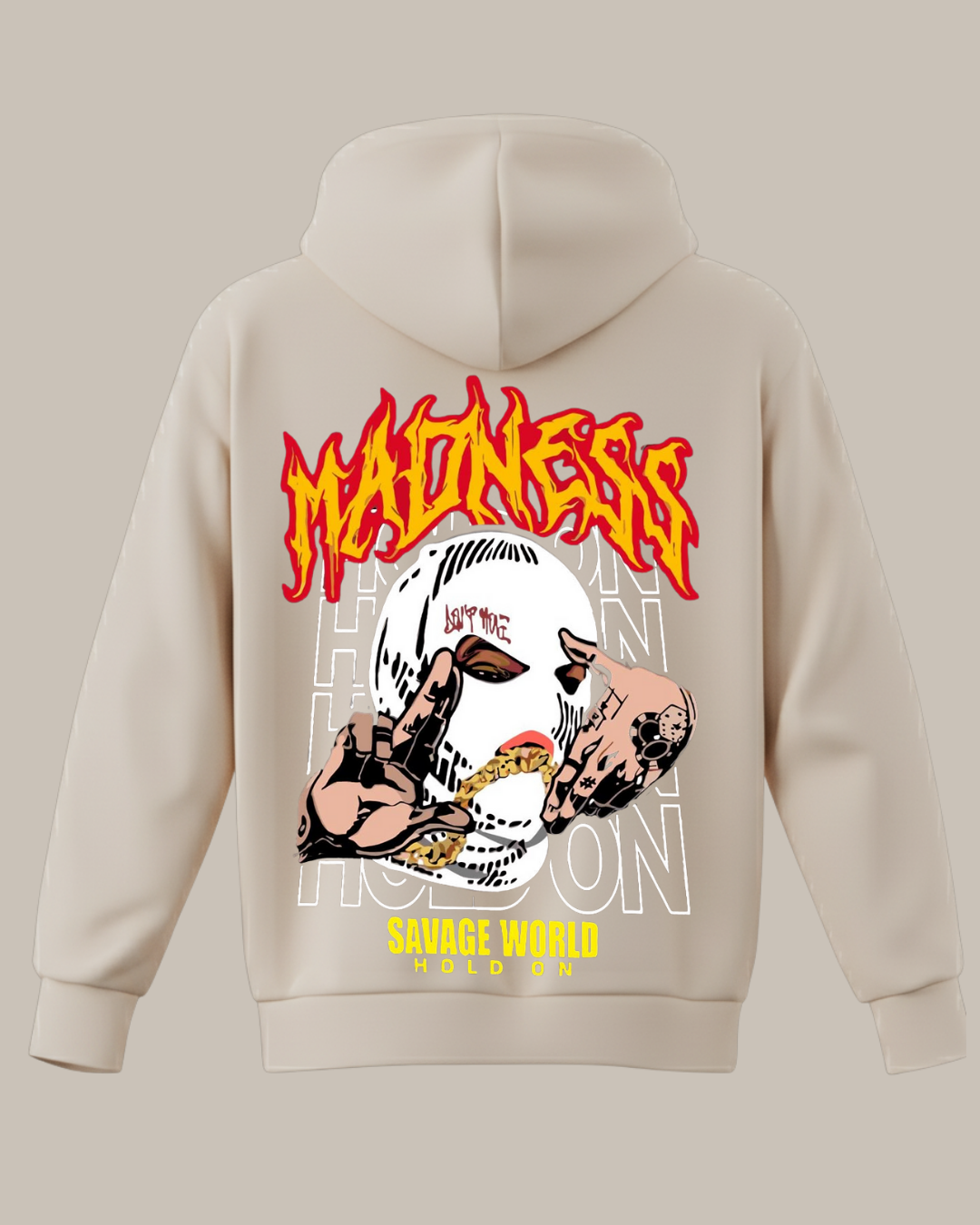 Madness Baskılı Sweatshirt - Görsel 17