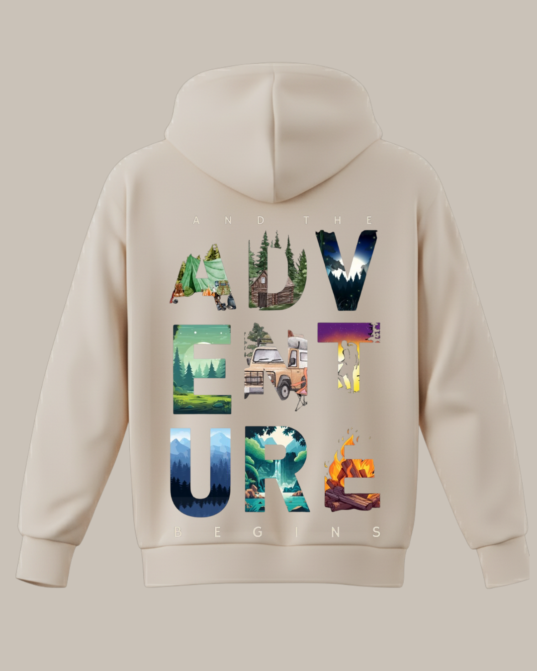 Adventure Baskılı Sweatshirt - Görsel 15