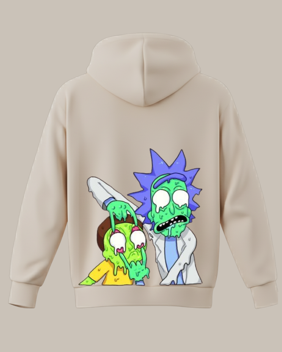 Rick and Morty Baskılı Sweatshirt - Görsel 15