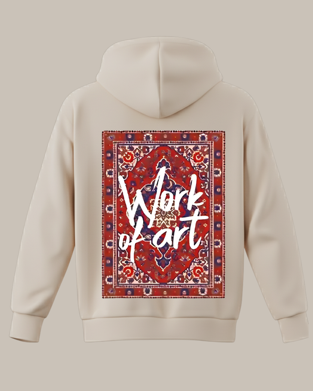 Work of Art Baskılı Sweatshirt - Görsel 12