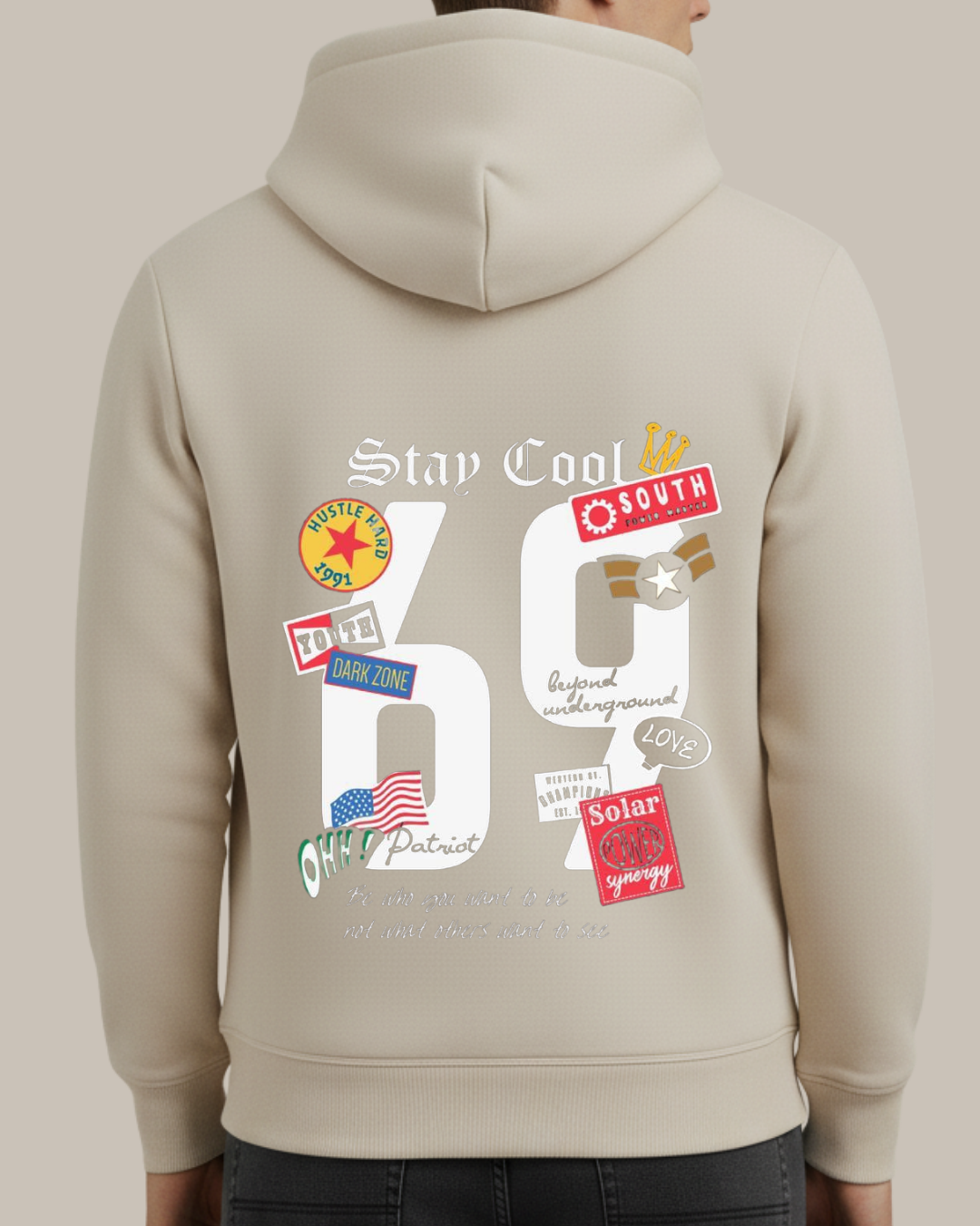 Stay Cool 69 Baskılı Sweatshirt - Görsel 6