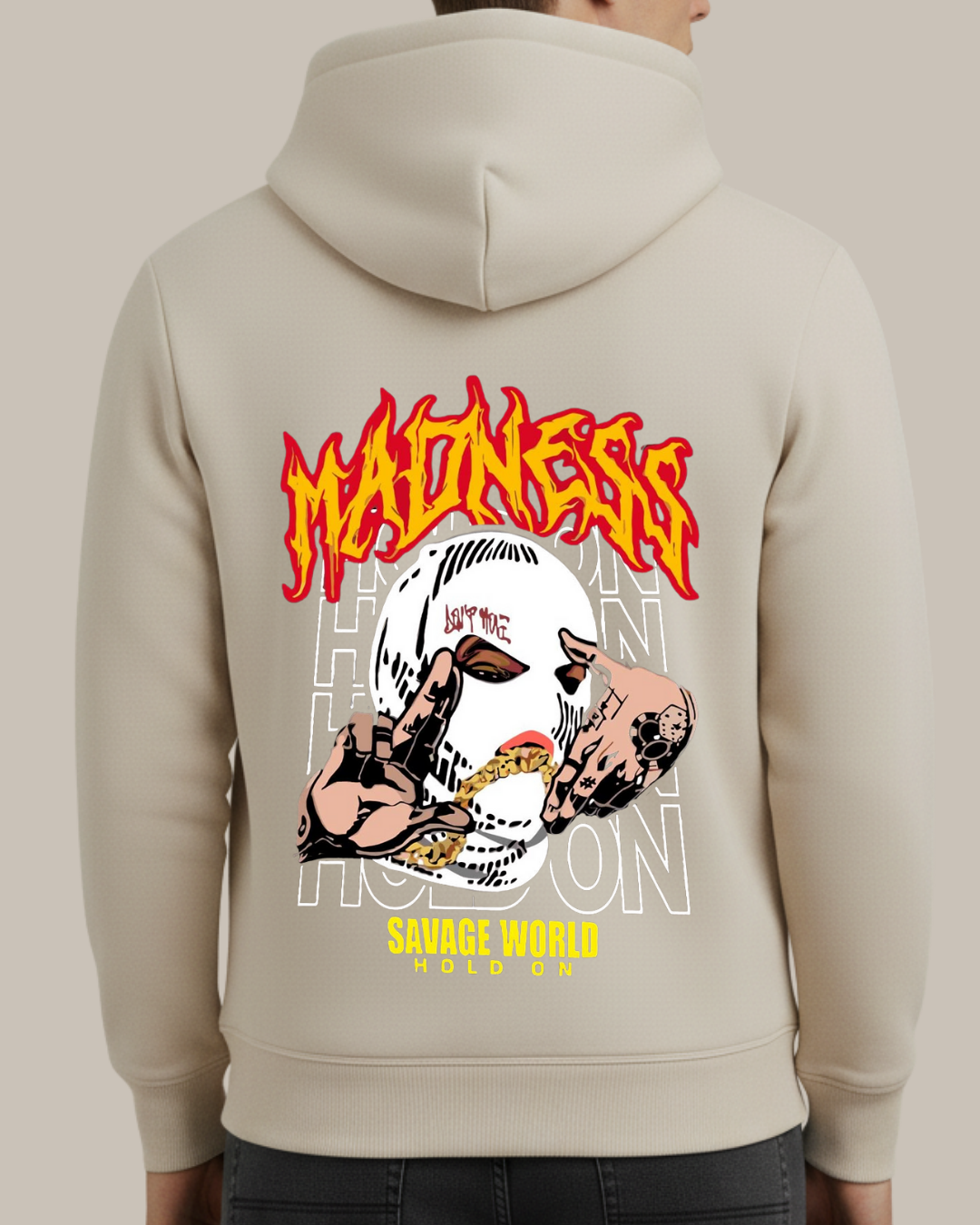 Madness Baskılı Sweatshirt - Görsel 18