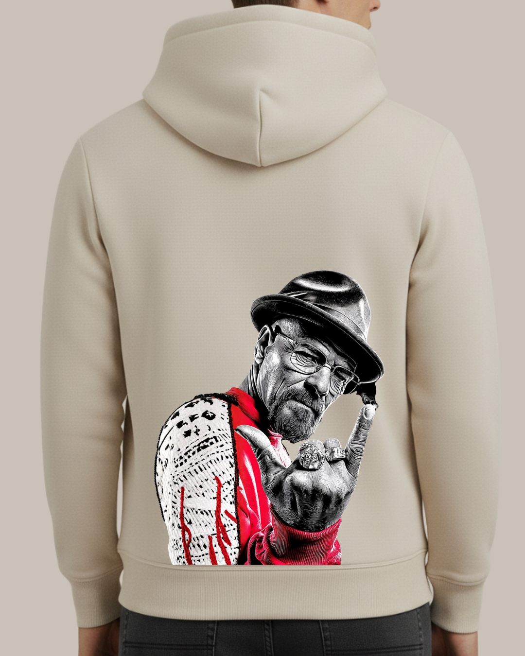 Heisenberg Baskılı Sweatshirt - Görsel 7