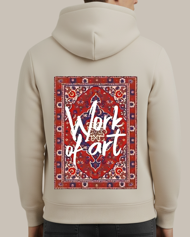Work of Art Baskılı Sweatshirt - Görsel 10