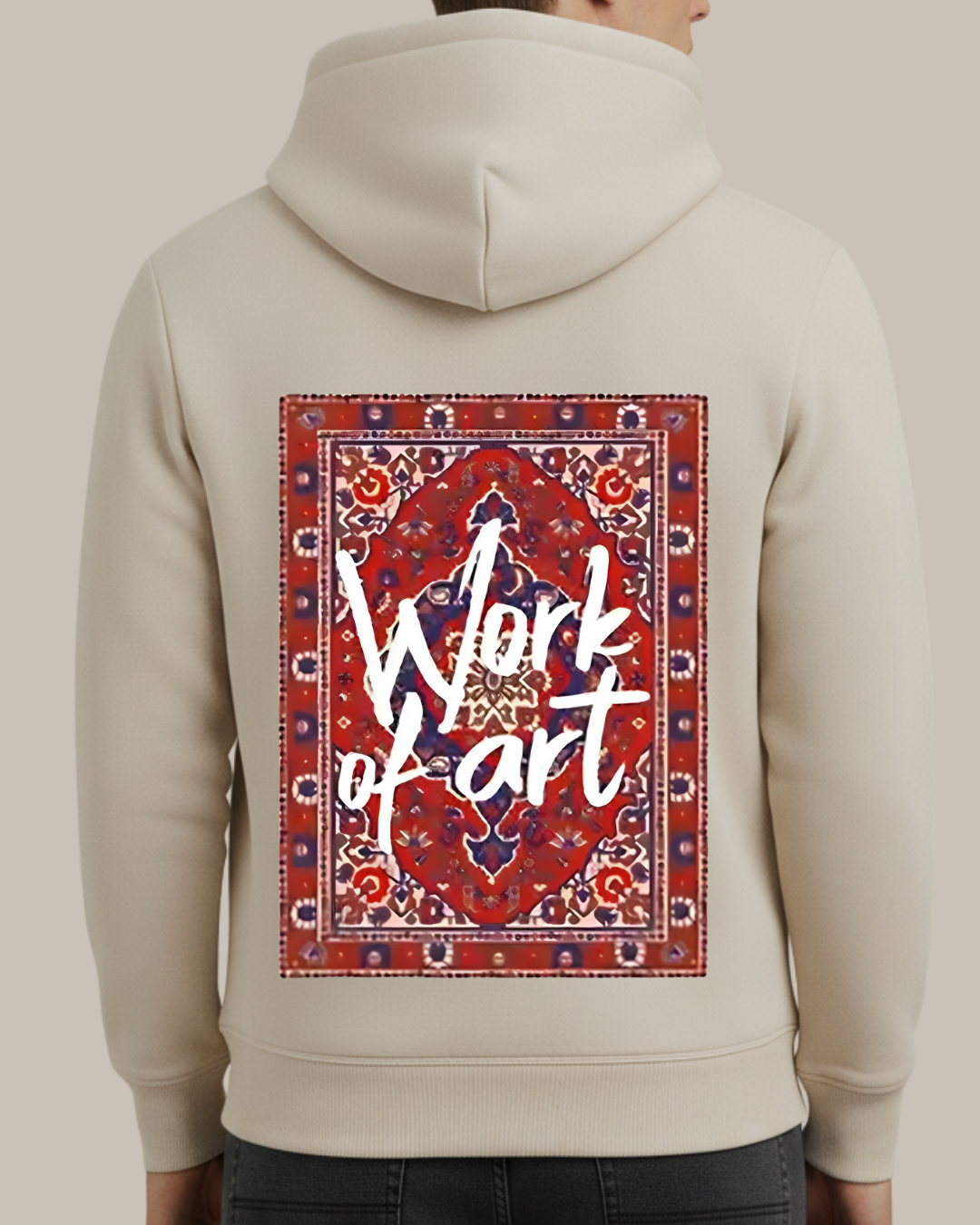 Work of Art Baskılı Sweatshirt - Görsel 10