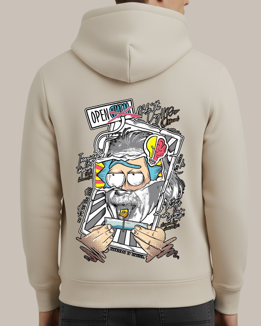 Morty Baskılı Sweatshirt - Görsel 18