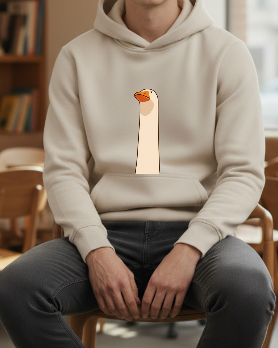 Ördek Baskılı Sweatshirt - Görsel 15